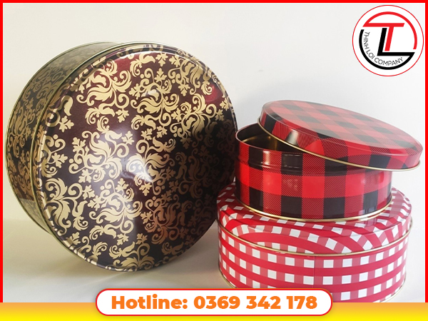 Hộp Bánh Bằng Thiếc